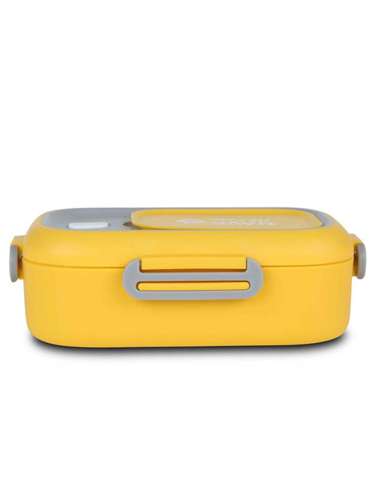 Пищевые контайнеры NAVA 10-262-008 S.STEEL LUNCH BOX WE CARE YELLOW 800ML 