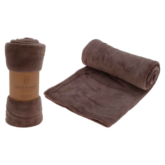 Плед KOOPMAN 125X150CM FLEECE TAUPE (232517) (HZ1011800)
