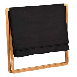 Laundry basket KESPER 19437 BLACK TRIO 