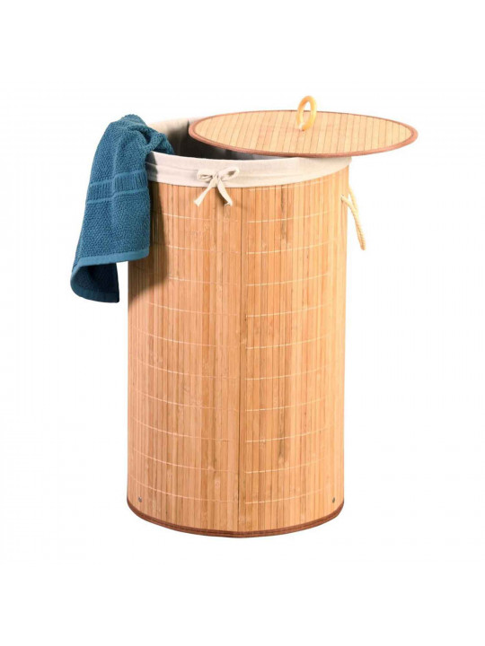 Laundry basket KESPER 19572 BAMBOO LAUNDRY ROUND 