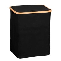 Корзина для белья KESPER 19594 BLACK WITH COVER 
