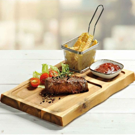 Тарелка KESPER 28196 ACACIA BBQ SERVING BOARD 