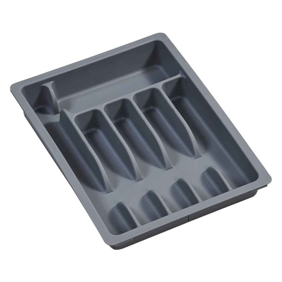 Դանակ-պատառաքաղի դարակ KESPER 30087 PLASTIC GREY ADJUSTABLE 29/50x38CM 