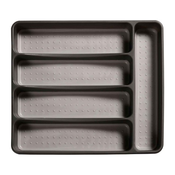 Ящик для столовых приборов KESPER 30091 PLASTIC GREY 32.5x29.5CM 