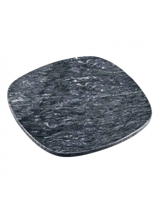 Plate KESPER 38410 SERVING MARBLE GREY 