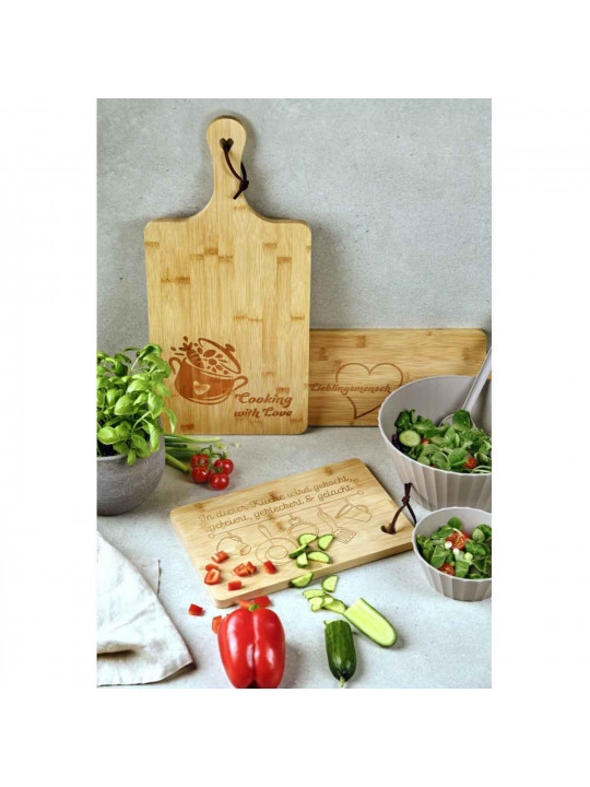 Խոհարարական տախտակ KESPER 58391 BAMBOO FOR SERVING KITCHEN 