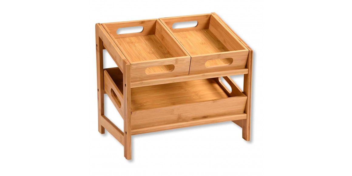 Кухонная подставка KESPER 58851 BAMBOO WITH 3 TRAYS 