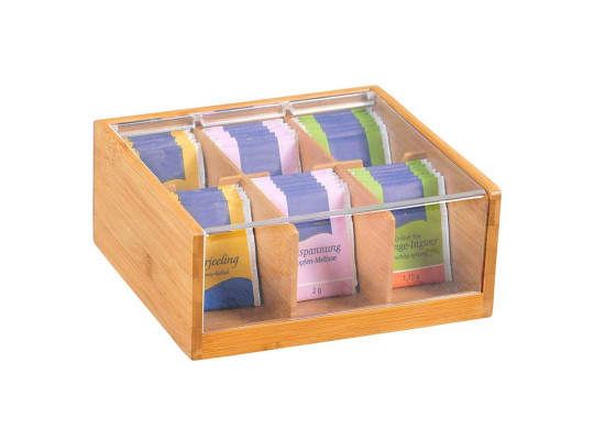 Box and baskets KESPER 58903 FOR TEA & COFFFE PADS 