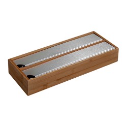 Foil dispenser KESPER 59044 FOIL CUTTER DARK BAMBOO 