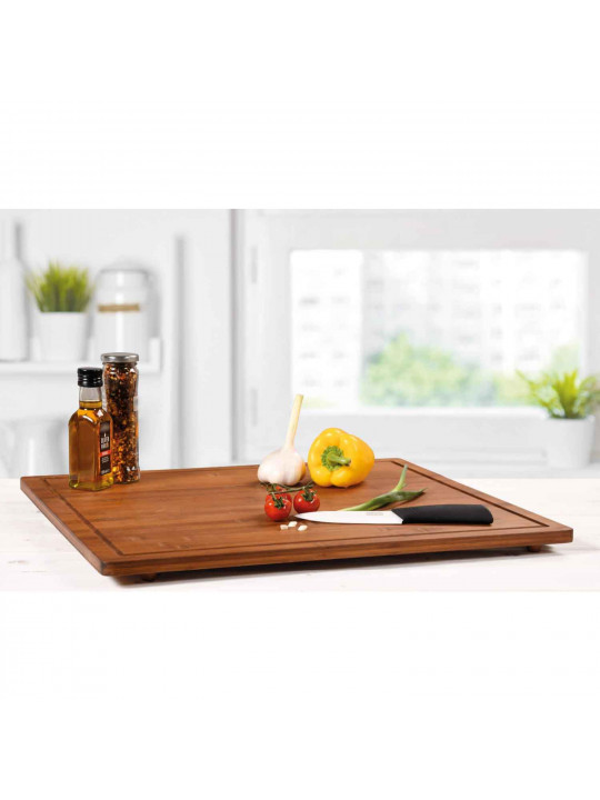 Chopping board KESPER 59599 DARK  BAMBOO HOB COVER 