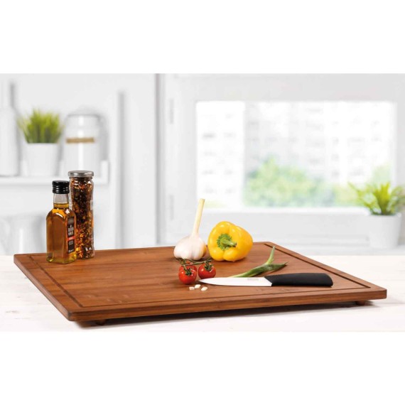 Խոհարարական տախտակ KESPER 59599 DARK  BAMBOO HOB COVER 