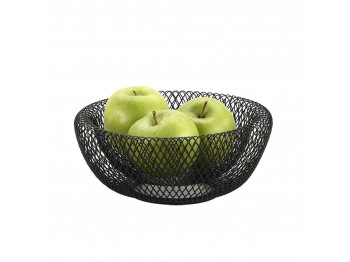 Fruit basket KESPER 90866 METAL BLACK ROUND SMALL 