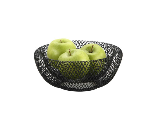 Fruit basket KESPER 90866 METAL BLACK ROUND SMALL 