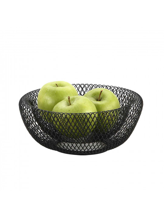 Fruit basket KESPER 90866 METAL BLACK ROUND SMALL 