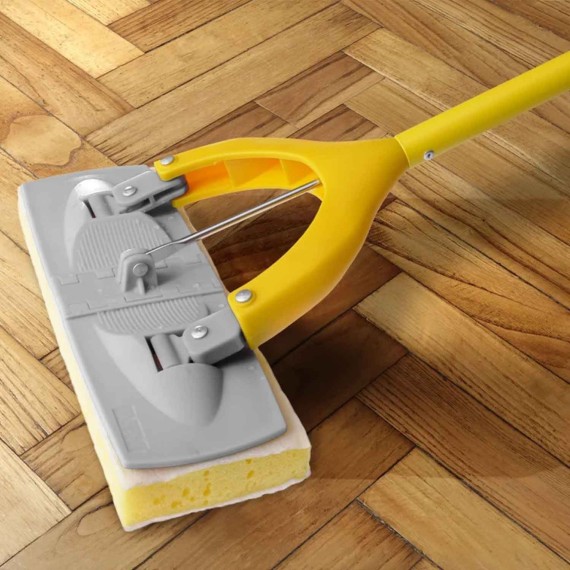 Уход за полом APEX ITALY 10195 MOP WITH SPONGE SQUIZZO MICROFIBRE 28CM 