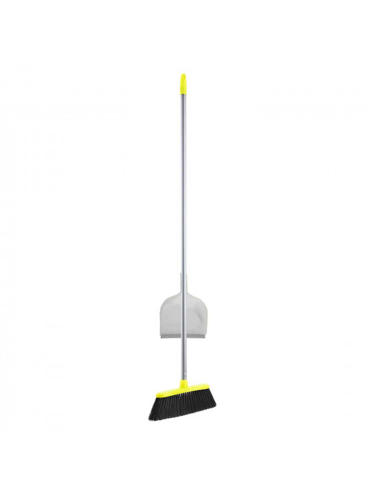 Веник и совок для мусора APEX ITALY 11683 FLUO SET WITH DUSTPAN 