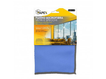 Тряпка для пыли APEX ITALY 15087 GLASS MICROFIBRE 30x40 