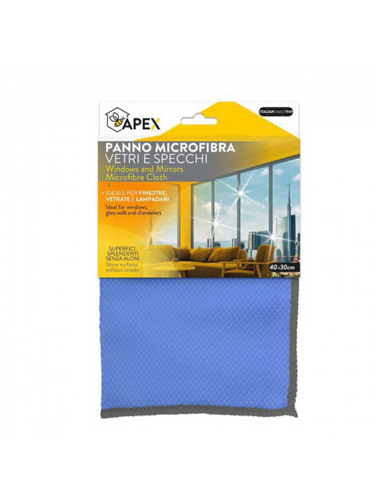 Փոշու շոր APEX ITALY 15087 GLASS MICROFIBRE 30x40 