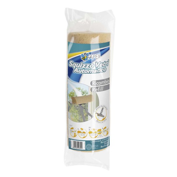 Հատակի խնամք APEX ITALY 20392 REFFIL SPONGE SQUIZZO FOR WINDOW AUTOMATIC 
