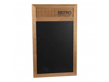 Դեկորատիվ առարկաներ KOOPMAN HZ1940110 BLACKBOARD BISTRO 34X0,8X55CM (682510) 