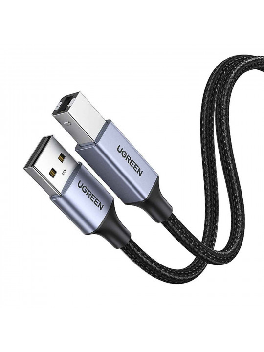 Մալուխ UGREEN US369 USB-A to USB-B 2.0 Printer Cable 5m (BK) (90560)