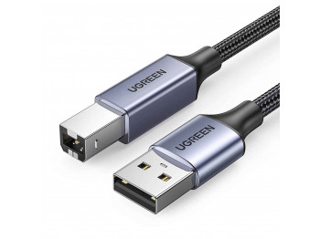 Кабель UGREEN US369 USB-A to USB-B 2.0 Printer Cable 5m (BK) (90560)