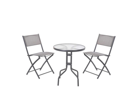 Садовый гарнитур KOOPMAN GARDEN FURNITURE SET 3PCS (X60000100)