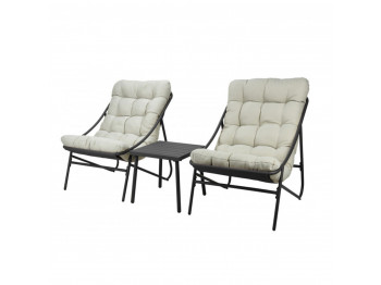 Garden set KOOPMAN GARDEN FURNITURE SET 3PCS (X80000480)