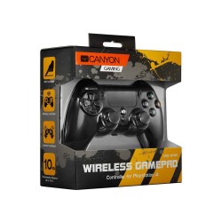 Game controllers CANYON Wireless Gamepad with Touchpad PS4/PS5 GPW5 (BK) (CND-GPW5)