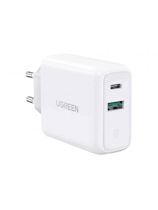 Power adapter UGREEN CD161 36W QC 3.0 (WH) 10216