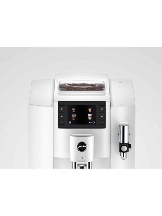 Coffee machines automatic JURA E8 PIANO WHITE 15585