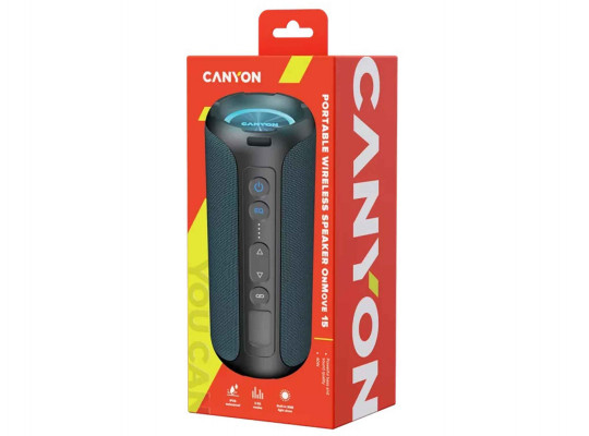 Bluetooth բարձրախոս CANYON OnMove 15 (Black) CNE-CBTSP15BK