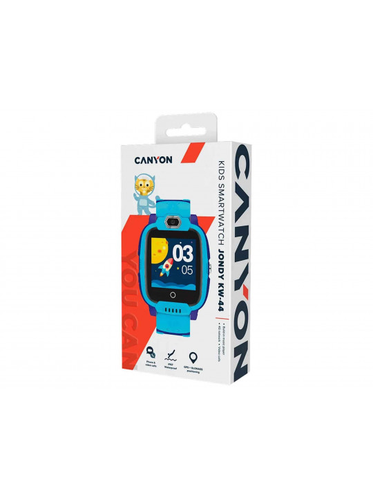 Սմարթ ժամացույց CANYON Jondy CNE-KW44BL GPS,LTE (Blue) 