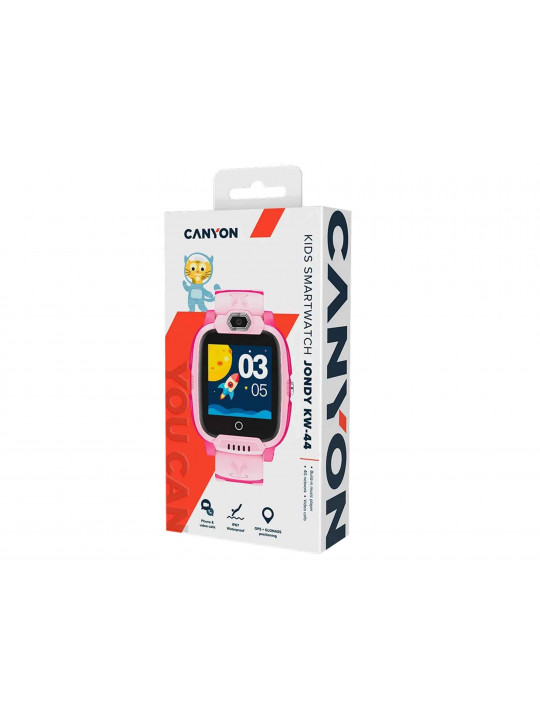 Սմարթ ժամացույց CANYON Jondy CNE-KW44PP GPS,LTE (Pink) 