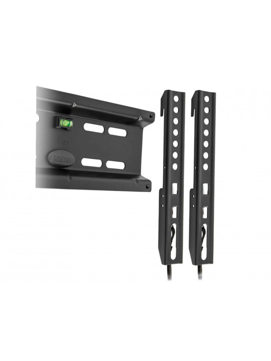 Tv wall mount KROMAX FLAT-5 NEW BK 