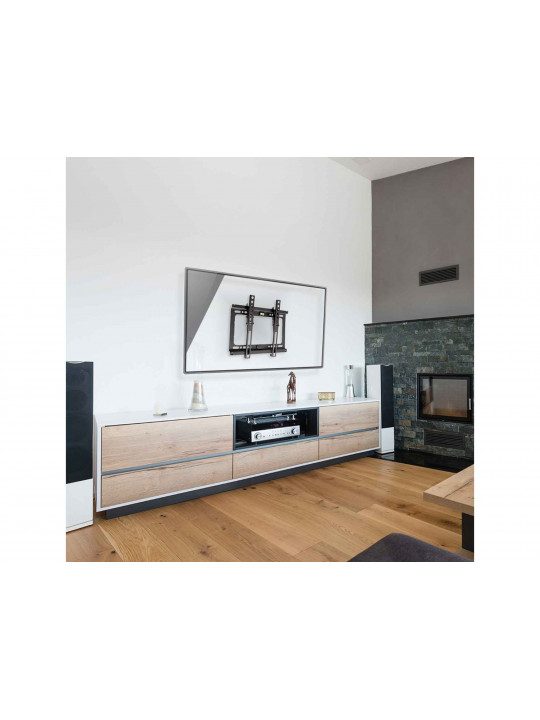 Tv wall mount KROMAX IDEAL-6 BLACK 