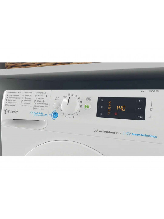 Washing machine INDESIT BWSD 61051 WWV RU 