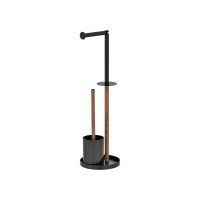 Toilet accessories UNISTOR KEANU BRUSH AND STAND FOR TOILET PAPER (211126)