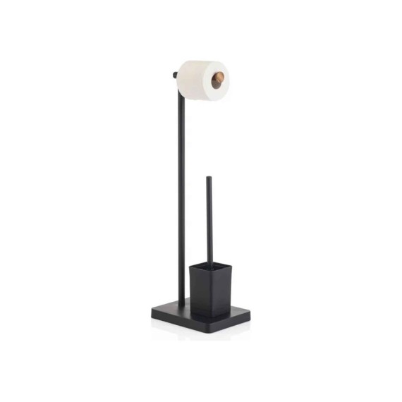 Аксессуары для ванной UNISTOR ROOK WITH T.BRUSH BLACK (212994)