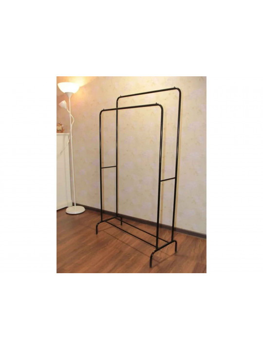 Հագուստի կախիչ UNISTOR MIR 2 WITH SHOE STAND H2 BLACK 80x38x152 (219610)