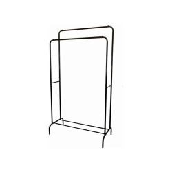 Hanger UNISTOR MIR 2 WITH SHOE STAND H2 BLACK 80x38x152 (219610)