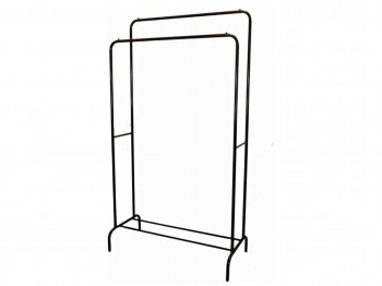 Հագուստի կախիչ UNISTOR MIR 2 WITH SHOE STAND H2 BLACK 80x38x152 (219610)