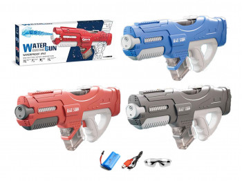 Водный пистолет ZHORYA ZY1446143 ELECTRIC WATER GUN (WITH WATER ABSORPTION FUNCTION) RED/GRAY/BLUE THREE COLORS 