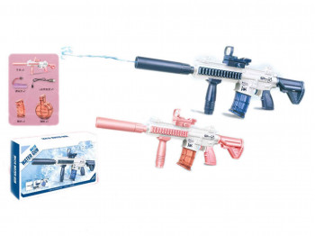 Ջրի ատրճանակ ZHORYA ZY1663264 NEW M416 ELECTRIC WATER GUN (BLUE/PINK) 