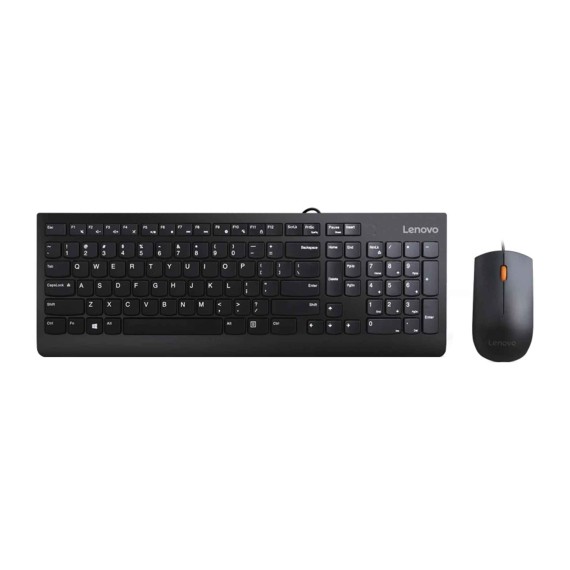 Ստեղնաշար LENOVO 300 USB Combo Keyboard & Mouse RU Layout (Black) (GX30M39635)