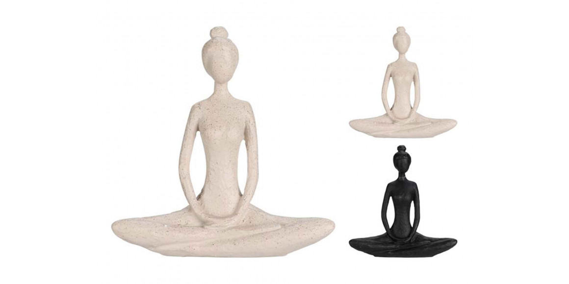 Decorate objects KOOPMAN YOGA FIGURE SITTING 13X4X14CM (366142) (095005120)