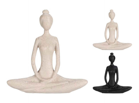 Դեկորատիվ առարկաներ KOOPMAN YOGA FIGURE SITTING 13X4X14CM (095005120)