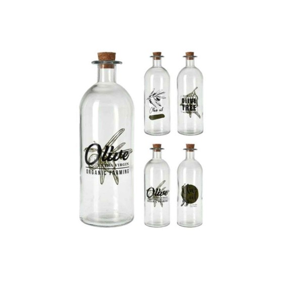 Անոթ KOOPMAN 170485230 BOTTLE WITH CORK LID 500ML (214803) 