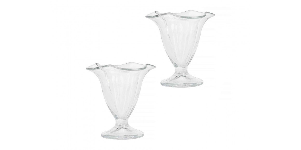 Bowl KOOPMAN 332100040 ICE CREAM COUPE GLASS SET 2PC (044257) 