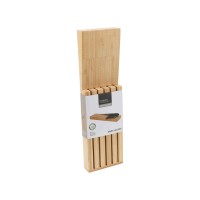 Ящик для столовых приборов KOOPMAN 784610270 KNIFE BLOCK WITH 5 KNIVES F1 (985536) 